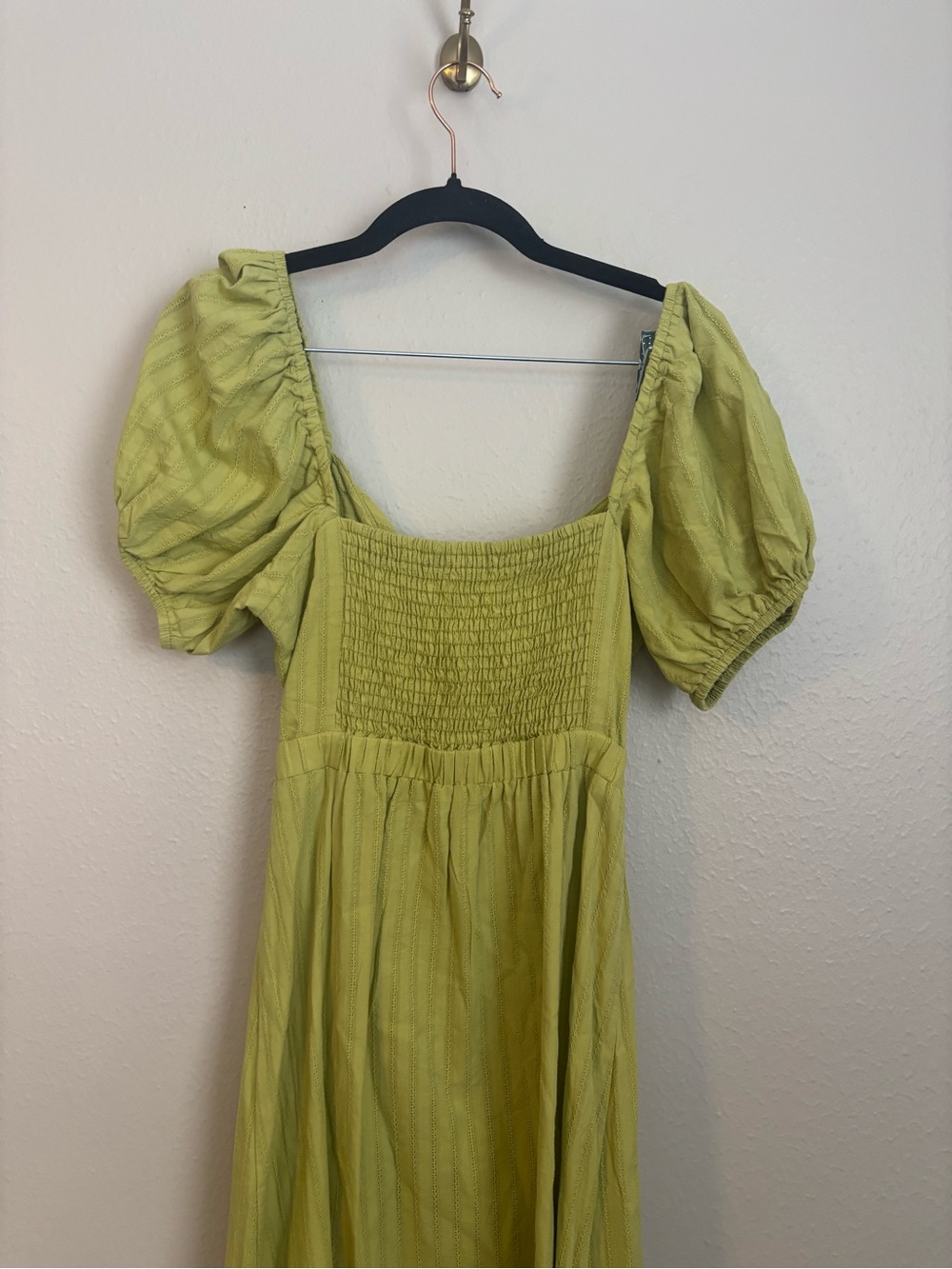 Show Me Your Mumu GABRIELLE TIE DRESS in Pear Small - Picture 9 of 9